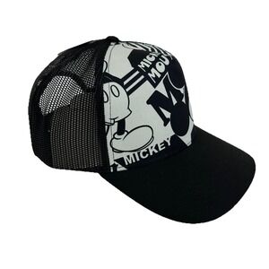 Neff Disney‎ Mickey Mouse Black Trucker Hat Snapback Cap New